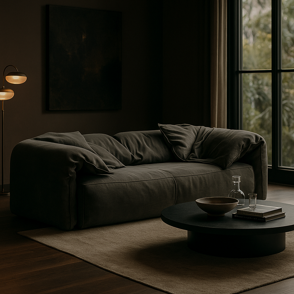 Waves Fabric Sofa